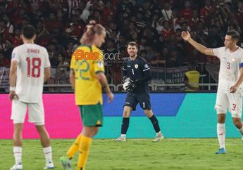 Indonesia Vs Australia - Maarten Paes Kembali Jadi Pahlawan, Garuda Petik Satu Poin di Kandang