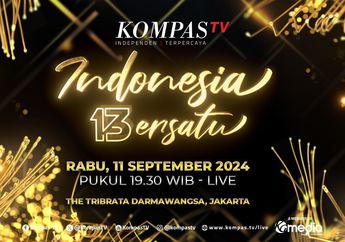 KompasTV Rayakan Ulang Tahun ke-13 Bawakan Tema Hashtag Indonesia13ersatu