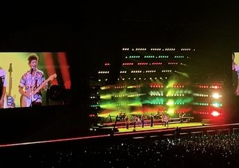 Sukses Gelar Konser di Jakarta Day 1, Bruno Mars: Jakarta Aku di Sini!