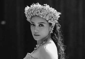 Makin Bersinar Menyambut Anak Ketiga, Jessica Iskandar Bergaya ala Gadis Bali Saat Pemotretan Kehamilan