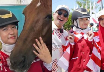 Anak Irfan Hakim Raih Medali Emas di PON XXI Cabor Berkuda, Bangga!