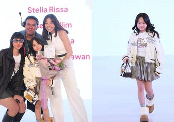 Debut Jadi Model, Intip Luwesnya Gempi Putri Gisella Anastasia Berlenggak-lenggok di Runway