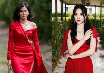 Dijuluki Song Hye Kyo Indonesia, Intip Cantiknya Dian Sastro saat Hadiri Seoul International Drama Awards 2024, Anggun Pakai Dress Merah!