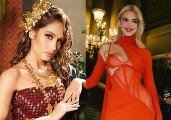 Cantiknya Cinta Laura saat Nongkrong Bareng Kendall Jenner, Auranya Tak Kebanting dengan sang Supermodel, Netizen: Menyala ka Cinta