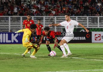 Hasil Timnas U-20 Indonesia Vs Timor Leste - Komentator Bilang Permainan Sangat Template, Garuda Kesulitan Taklukkan Timor Leste
