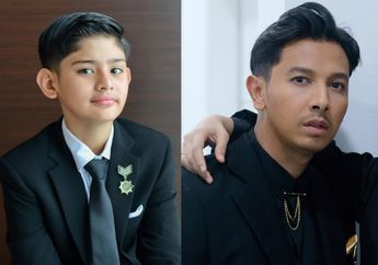 Tegarkan Sang Ayah, King Faaz Usap Punggung Sonny Septian saat Antarkan Jenazah Sang Ibunda ke Mesjid