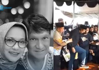 Suaranya Bergetar Tahan Tangis, Ikang Fawzi Lantunkan Azan di Liang Lahad Marissa Haque