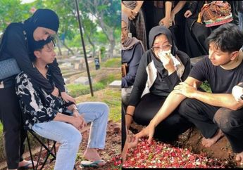 Sendunya Sonny Septian Peringati 100 Hari Meninggalnya Sang Ibunda, Pesan Suami Fairuz A Rafiq Bikin Pilu