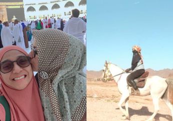 Kenang sang Ibu, Putri Marissa Haque Ceritakan Momen Mengharukan Depan Kandang Kuda di Madinah