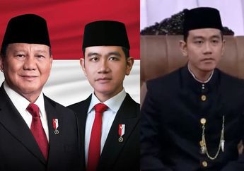 Jadi Wapres Termuda Sepanjang Sejarah RI saat Dilantik, Intip Potret Gibran Rakabuming saat Tiba di MPR, Kenakan Pakaian Adat Ini