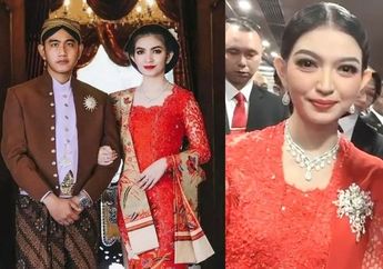 Cetarnya Selvi Ananda saat Hadiri Pelantikan Prabowo-Gibran Rakabuming, Menyala Pakai Kebaya Merah dan Kalung Mutiara