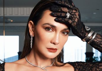 Luna Maya Tampil Glamor Berbalut Dress Hitam Lace Transparan, Dipuji bak Bidadari!