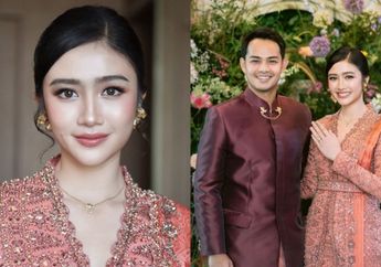 Selamat! Febby Rastanty Resmi Tunangan dengan Pacar Polisi, Intip Cantiknya sang Artis saat Kenakan Kebaya Warna Peach