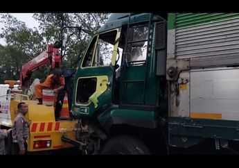 Innalillahi, Truk Kontainer Tabrak Belasan Kendaraan di Tangerang, Sopir Berakhir Dihakimi Warga, Begini Kronologinya