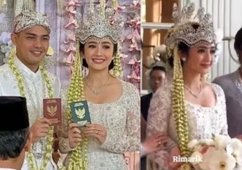Masyaallah! Cantiknya Febby Rastanty Pakai Siger Sunda saat Akad Nikah dengan Drajat Djumantara, Bikin Netizen Meleleh!