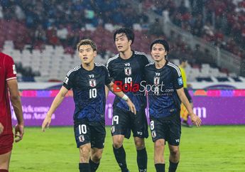 Hasil Timnas Indonesia Vs Jepang - Bantuan Hujan dan Lemparan Pratama Arhan Tak Mempan, Mitoma Dkk Berpesta di GBK