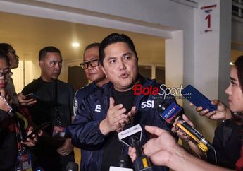 Erick Thohir Tetap Evaluasi Shin Tae-yong meski Bawa Timnas Indonesia Kalahkan Arab Saudi, Ada Potensi Dipecat?