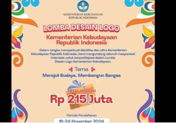 Lomba Desain Logo Kementerian Kebudayaan RI Resmi Dibuka dengan Total Hadiah Capai Rp 215 Juta, Catat Syaratnya yuk!