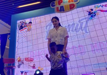 Momen Ulang Tahun Rayyanza, Nagita Slavina Hadiahi sang Putra Playground di Tengah Mall