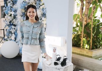 Karenina Sunny Tampil Percaya Diri Pakai Sepatu yang Nyaman