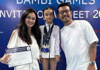 Boyong 4 Medali Emas! Kerennya Putri Rio Dewanto dan Atiqah Hasiholan saat Ikuti Kompetisi Gymnastic di Bangkok, Intip Potretnya