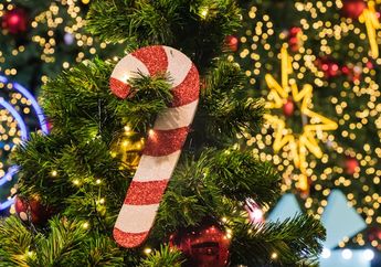 5 Makna Hiasan Natal Candy Cane, Si Merah Putih yang Unyu dan Berbentuk Seperti Tongkat Gembala