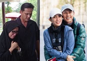 Bak Tahan Tangis, Pilunya Andhika Pratama Ikut Turun ke Liang Lahat Makamkan Ibunda Ussy Sulistiawaty