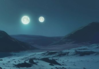 5 Arti Mimpi Lihat Dua Bulan di Langit, Benarkah Tanda Akan Hamil Anak Kembar?