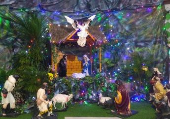 5 Makna Hiasan Gua Natal, Dekorasi Cantik yang Mengandung Sejumlah Arti Khusus