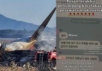 Nyesek! Isi Pesan Terakhir Korban Pesawat Jeju Air, Ungkap Kondisi Sebelum Jatuh: Ada Burung Tersangkut