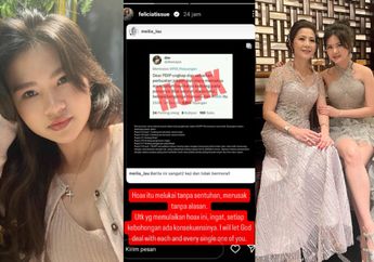Felicia Tissue Marah Besar, Mantan Kaesang Murka Difitnah Pernah Hamil hingga Gugurkan Bayi: Hoax!