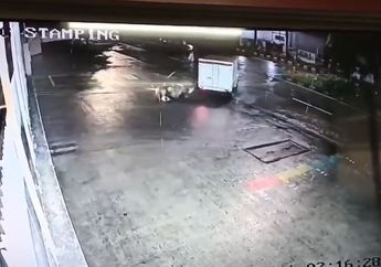 Viral, Aksi Nekat Sopir Ekspedisi yang Tabrak Komplotan Begal Demi Selamatkan Ojol di Sunter