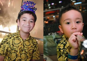 Pesta di Singapura, Rafathar dan Rayyanza Pakai Baju Emas, Segini Harganya!