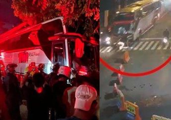Terekam CCTV, Terungkap Kronologi Kecelakaan Maut Bus Pariwisata di Kota Batu, Tewaskan 4 Orang