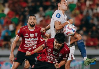 Hasil Liga 1 - Bali United Inkonsisten, Repotkan Persib dan Persebaya Tapi Keok dari Persik Kediri
