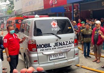 Kondisi Hancur Tertimpa Reruntuhan, Jenazah Kebakaran Glodok Plaza Lantai 8 Sulit Diidentifikasi