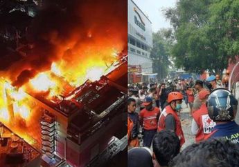 Dramatis, Korban Selamat Kebakaran Glodok Plaza Bagikan Kisahnya, Rela Berguling di Tangga hingga Tak Sadarkan Diri