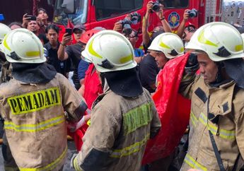 5 Jenazah Korban Kebakaran Glodok Plaza Diterima RS Polri Kramat Jati, 1 Masih Terkendala Evakuasi