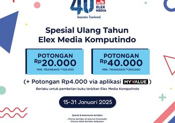 40 Tahun Berdedikasi, Elex Media Komputindo Umumkan Bertransformasi