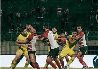 Hasil Liga 1 - Drama 6 Gol di Duel Tim Papan Bawah, Barito Putera Permalukan Madura United di Kandang