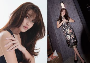 Ayu Ting Ting Tebar Pesona Pakai Cheongsam Hitam saat Imlek 2025, Gayanya Dipuji Mirip Artis Zhao Lusi