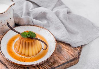 Resep Puding Cokelat Lapis Karamel, Dessert Manis yang Cocok untuk Rayakan Valentine