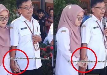 Viral Video Guru SMA Gandengan di Depan Siswa Demo, Kepala Sekolah Tegaskan Bukan Perselingkuhan