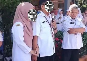 Viral Video Guru SMA Bergandengan Tangan saat Demo di Purbalingga, Siapa Sosoknya?