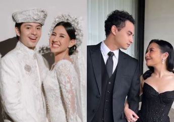 Prilly Latuconsina Gandeng Pacar ke Resepsi Angga Yunanda dan Shenina Cinnamon, Serasi Serba Hitam