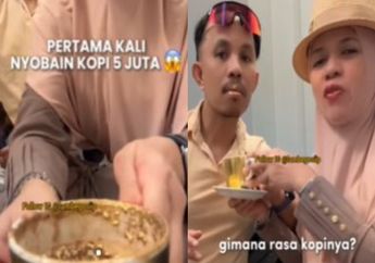 Geni Faruk Pamer Minum Kopi Bertabur Emas 24 Karat, Aksi Ibunda Atta Halilintar Dinilai Nirempati
