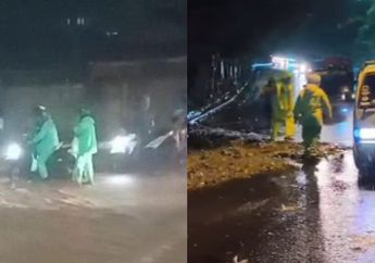 Banjir Puncak Bogor, Jembatan Putus dan 1 Korban Tewas