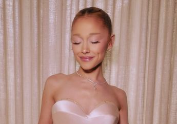 Oscars 2025, Ariana Grande Tampil Glamor dengan Gaun Bertabur 190 Ribu Payet Kristal!