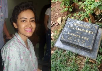 Kondisi Makam Julia Perez Setelah 7 Tahun Berpulang, Asri Dikelilingi Tanaman dan Pohon Rindang