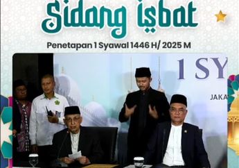 Resmi, Hasil Sidang Isbat Idul Fitri 2025, Pemerintah Tetapkan Lebaran Jatuh di Tanggal Ini